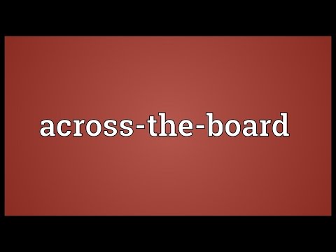 Header of across-the-board