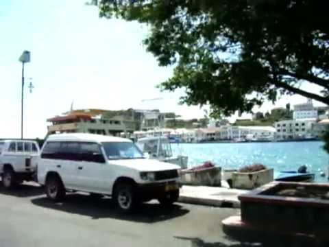 Grenada-Drive through St George's