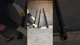 İnşaat Vinci Üç Ayak Takımı Kurulumu. Gırgır Vinç