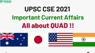 All About Quad Upsc Current Affairs 2021 By Yashovardhan Mishra