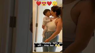 Baby Kiss Her Mom