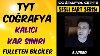 KALICI KAR SINIRI - SICAKLIK - TYT COĞRAFYA ÖNEMLİ BİLGİLER #tyt #yks #tytcoğraf