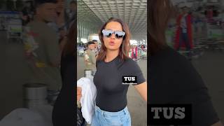 Surveen Chawlalooks So Stunning At Airport Todaythe Unseen Shorts 2.0