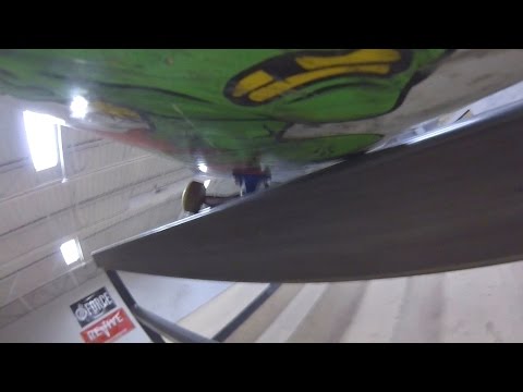 POV Skateboarding At The Shredquarters