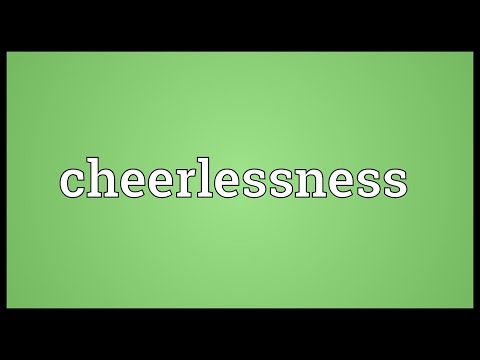 Header of cheerlessness