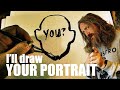 Want your portrait drawn?