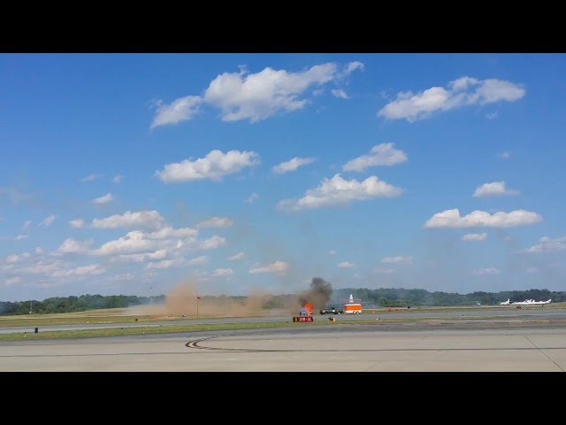 Plane Crash At Atlanta Air Show - Video