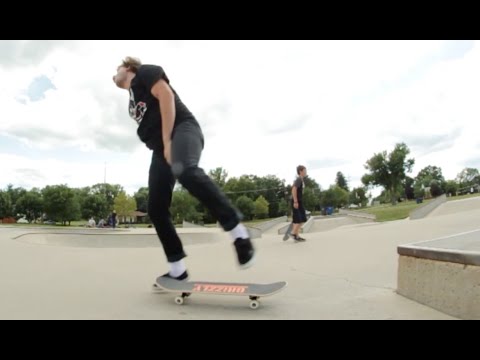 2 Skaters Both Get Hit In The Nuts!