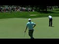 Matt Kuchar delivers a 20-foot birdie putt at Travelers
