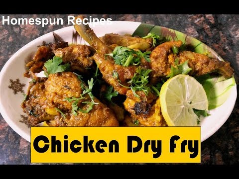 VIDEO : spicy marinated chicken dry fry recipe | indian style pan fried chicken dry fry - make marinatedmake marinatedchicken dryfry withmake marinatedmake marinatedchicken dryfry withindian stylemasala marination it is a perfect dish to  ...