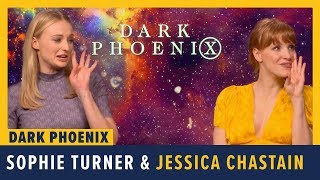 Sophie Turner And Jessica Chastain Talk Dark Phoenix