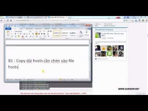 Hướng dẫn sửa lỗi không lưu được file hosts của máy tính