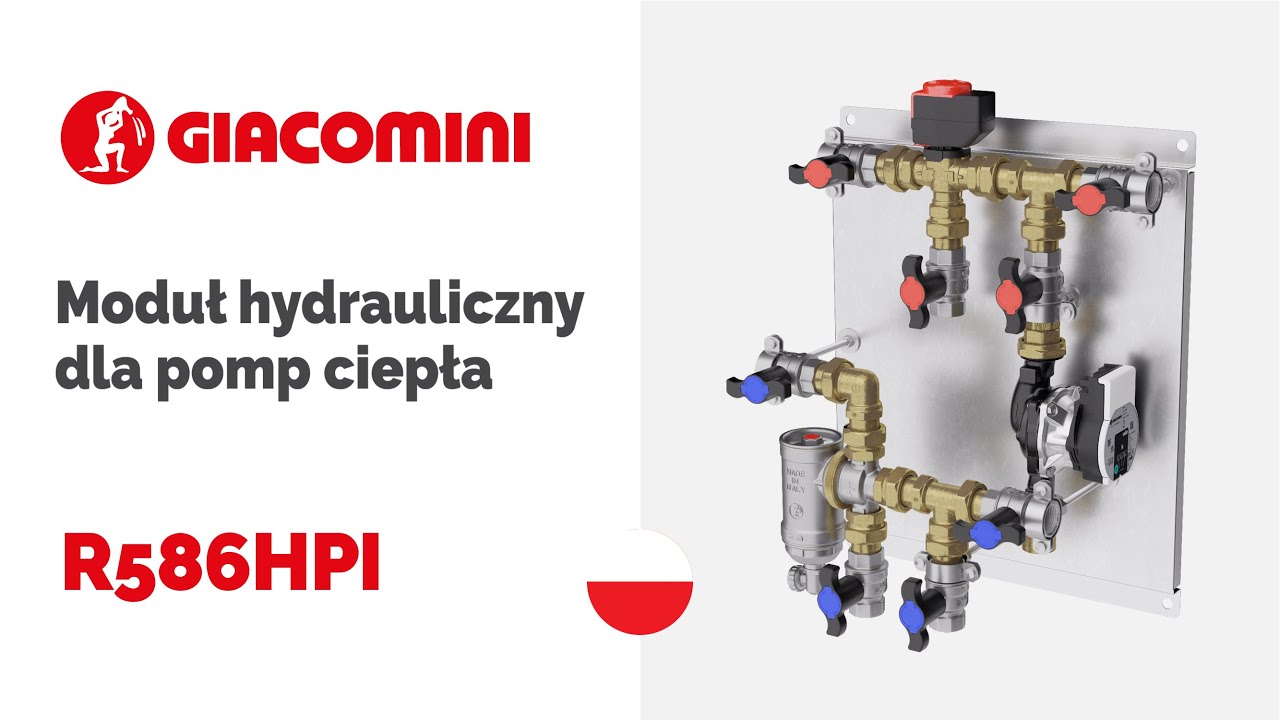 R586HPI - Moduł hydrauliczny dla pomp ciepła