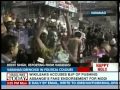 Varanasi: supporters celebrate Modi along