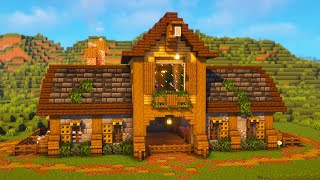 Minecraft How To Build A Large Animal Barn