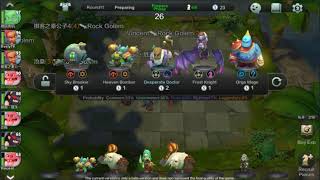 Autochess Dota2: 6 hunter kẹp 2 warlock