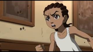The Boondocks Riley Vs Hueys Bb Gun Fight Shootout Full Hd