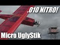 The nitro powered Mini Stik RC plane is finished