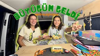 Karavanda Konuk Var. Ablamı Misafir Ettim Hediyeleşiyoruz