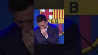 DEVASTATED MESSI SAYS GOODBYE TO BARCA 😢💔🐐 | MESSI PRESS CONFERENCE INTERVIEW #S