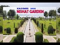 Nishat Garden kashmir || Mughal Garden || Nishat Bagh - Srinagar ||