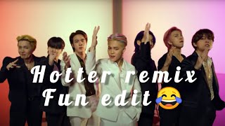 #BTS Butter(hotter remix)Funny edit😂😂🙈Let's watch Our Normal boyz#Ot7#Butter#Sta