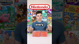 Owning Every Nintendo Switch Game