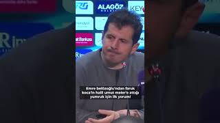Emre Belozoglundan Faruk Kocain Halil Umut Melere Attgı Yumruk Icin Ilk Yorum