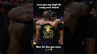 Lebron James Shares A Message For Anthony Davis On Instagram Story