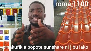 Sunshare Investment Ltd Ni Wauzaji Wa Mabati Ya Kisasa