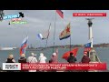 Видео 31.03.13 Севастопольцы встречают ЧФ РФ