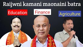 Rabiram Narzary Ma Bungkw Swr Ma Department Mwnkw Finance Education