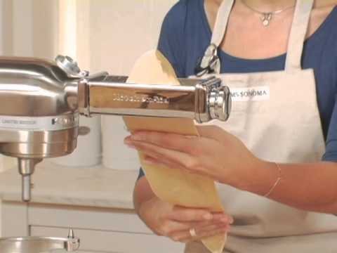 VIDEO : kitchenaid stand mixer pasta roller attachment - subscribe to our channel here! http://bit.ly/2ixrujt discover the joy of fresh homemade fettuccine. the product featured in this video ...