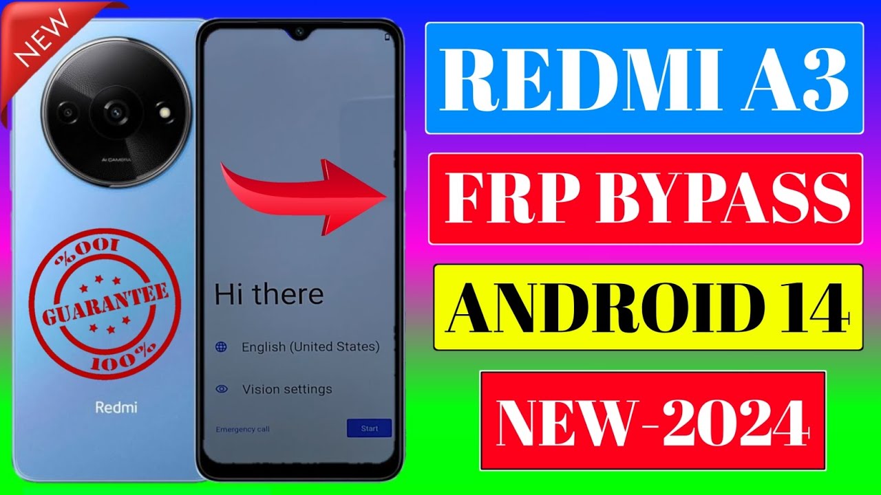 Redmi A3 2024 Frp Bypass √ Radmi A3 Frp Bypass Android Redmi A3 2024 Frp Bypass √ Radmi A3 Frp Bypass Android
