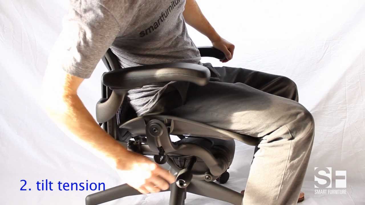 SmartFurniture.com Aeron Chair Adjustment Guide - YouTube