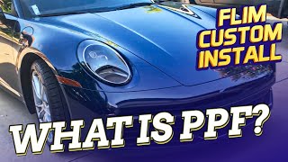 IS PAINT PROTECTION FILM WORTH IT | WHAT IS PAINT PROTECTION FILM | 2020 porsche 911