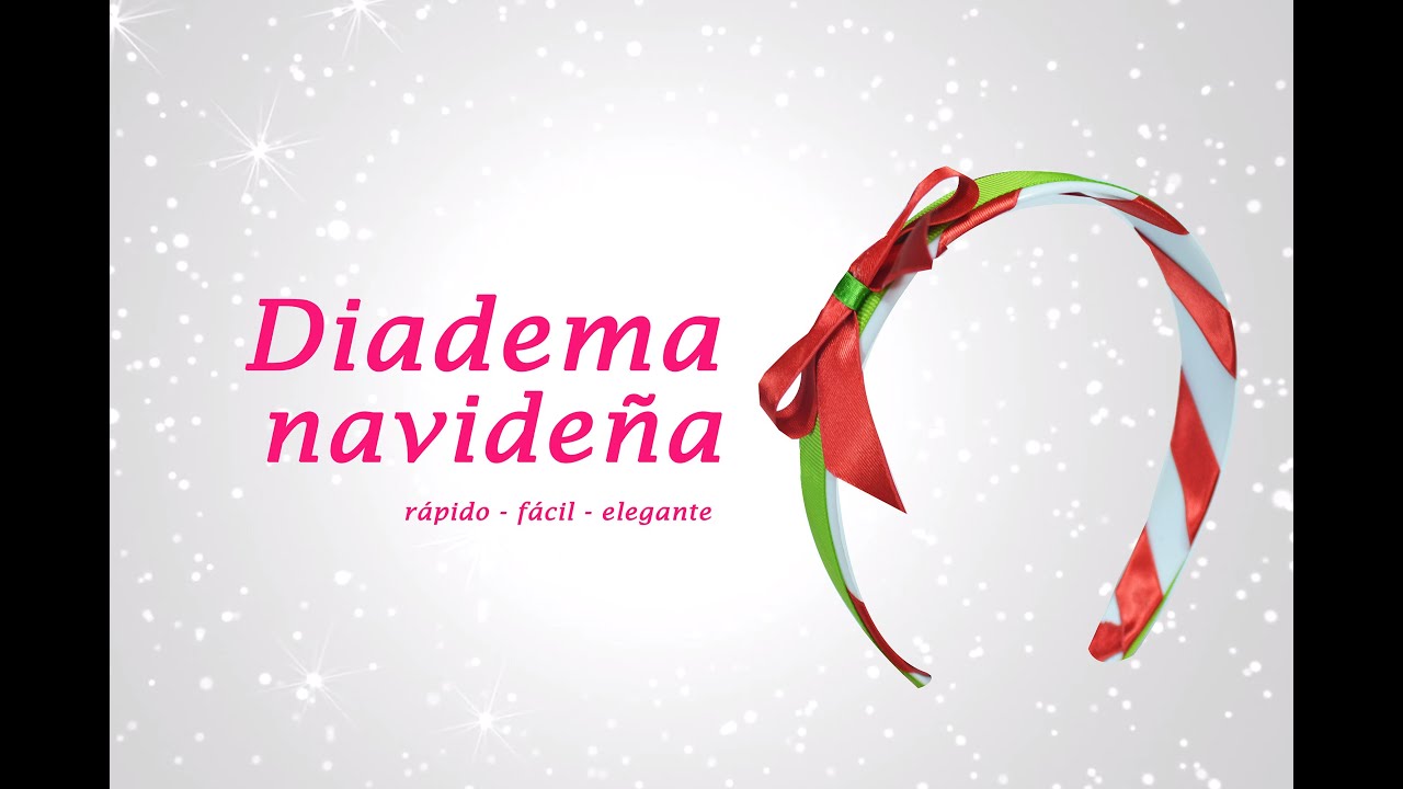 diademas navideñas
