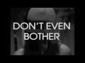 Damn Delicious - Don't Even Bother (NEW SINGLE)