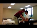 Slide Board Transfer from Bed to Wheelchair and Back to Bed Payden, Maya, Tong