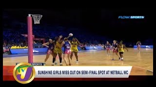 TVJ Sports Today: Sunshine Girls Fail to Advance to Semi-finals - July 17 2019