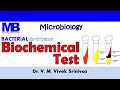 BIOCHEMICAL TEST | Bacterial Identification Technique | Microbiology | Vivek Srinivas |#Bacteriology