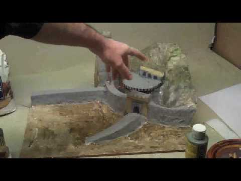 This is a tutorial on how to improvise a nice diorama using paper mache