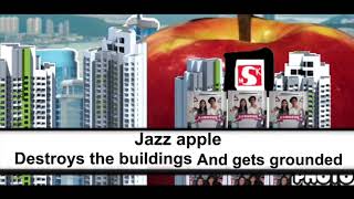 Jazz Apple Destroys The Buildings And Gets Grounded