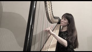 Harp Music - Traditional Irish Celtic music - Ballydesmond polkas 1-2-3 (Camac Clio pedal harp)