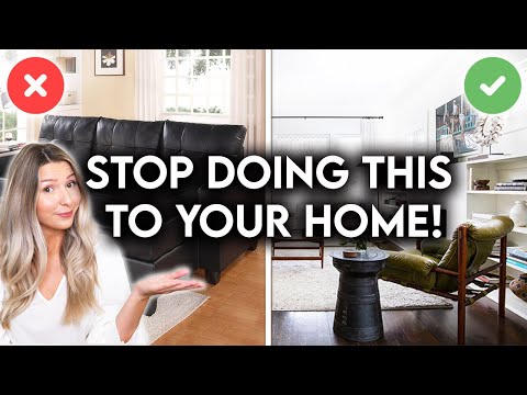10 REASONS YOUR HOME LOOKS CHEAP | INTERIOR DESIGN MISTAKES - YouTube