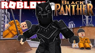 BECOMING BLACK PANTHER IN ROBLOX