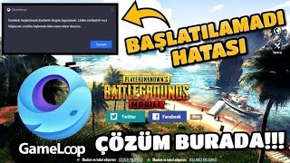 Pubg Mobile Gameloop,Motor Başlatılamadı. Hata Kodu 01 %100 Çözüm