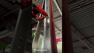 Hilti BX3-22 Shooting into Red Iron