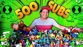 Toda Mi Coleccion De Ben 10 Especial 500 Suscriptores Con Del Rincón Del Comic.