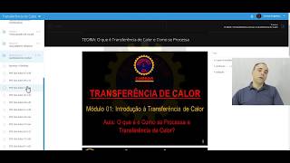 Apresentação do Curso TRANSFERÊNCIA DE CALOR